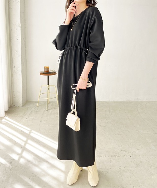 GeeRA(ジーラ)の「ドロストデザインワンピース(ワンピース・レディース・杢グレー/ブラック/アイボリー・LARGE/MEDIUM/SMALL)」の10枚目の写真