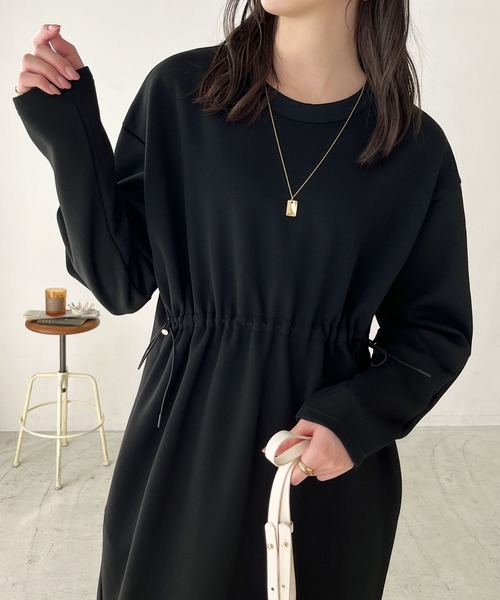 GeeRA(ジーラ)の「ドロストデザインワンピース(ワンピース・レディース・杢グレー/ブラック/アイボリー・LARGE/MEDIUM/SMALL)」の11枚目の写真