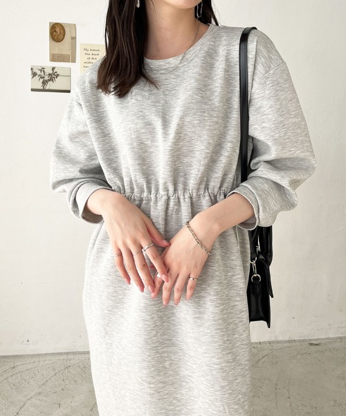 GeeRA(ジーラ)の「ドロストデザインワンピース(ワンピース・レディース・杢グレー/ブラック/アイボリー・LARGE/MEDIUM/SMALL)」の14枚目の写真