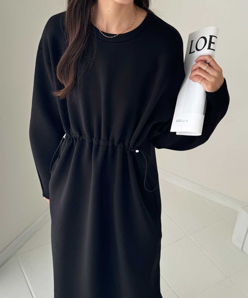 GeeRA(ジーラ)の「ドロストデザインワンピース(ワンピース・レディース・杢グレー/ブラック/アイボリー・LARGE/MEDIUM/SMALL)」の22枚目の写真
