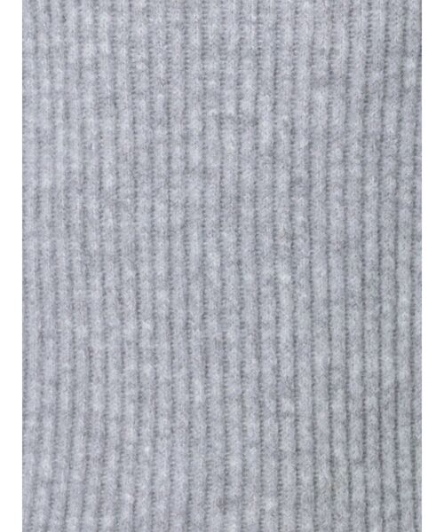 CALNAMUR（カルナムール）の「オープンショルダーニットワンピース（ワンピース・レディース・ベージュ/グレー・FREE）」の7枚目の写真