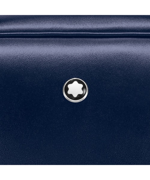 MONTBLANC（モンブラン）の「マイスターシュテュック ドキュメントケース インクブルー（ビジネスバッグ・レディース・ダークブルー・ONE SIZE）」の7枚目の写真