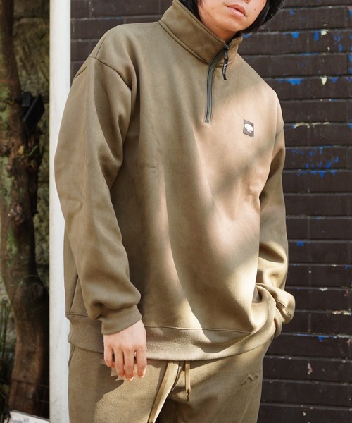 セール】MANASTASH/マナスタッシュ/LODGE HALF ZIP SWEAT/ロッジハーフ