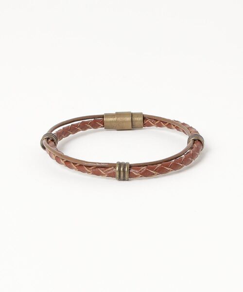 8(eight)(エイト)の「リングメッシュブレス(ブレスレット・メンズ・ワイン/カーキ/ブラック/ホワイト/ベージュ系その他・FREE)」の6枚目の写真