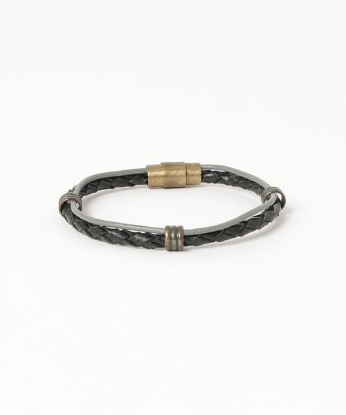 8(eight)(エイト)の「リングメッシュブレス(ブレスレット・メンズ・ワイン/カーキ/ブラック/ホワイト/ベージュ系その他・FREE)」の7枚目の写真