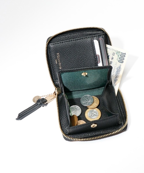 FUNALIVE（ファンアライブ）の「Pisoraro ハラコ　ラウンドファスナーミニ財布（財布・レディース・ホワイト系/ブラウン系/ホワイト系1/ホワイト系3/ホワイト系2/ブラウン系1・FREE）」の20枚目の写真