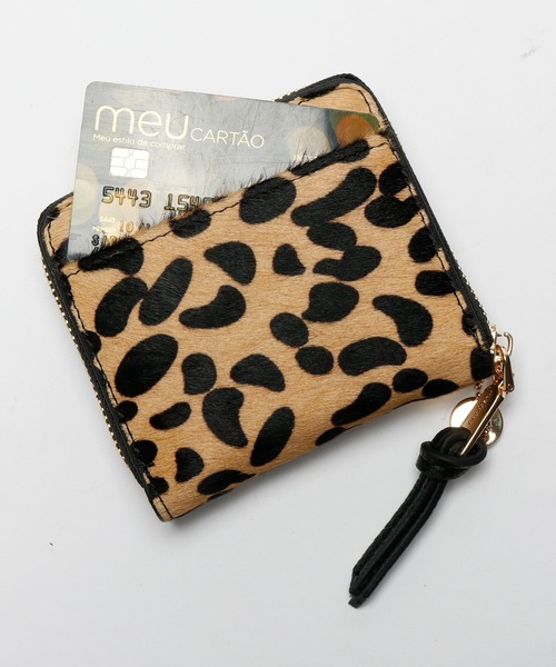 FUNALIVE（ファンアライブ）の「Pisoraro ハラコ　ラウンドファスナーミニ財布（財布・レディース・ホワイト系/ブラウン系/ホワイト系1/ホワイト系3/ホワイト系2/ブラウン系1・FREE）」の18枚目の写真