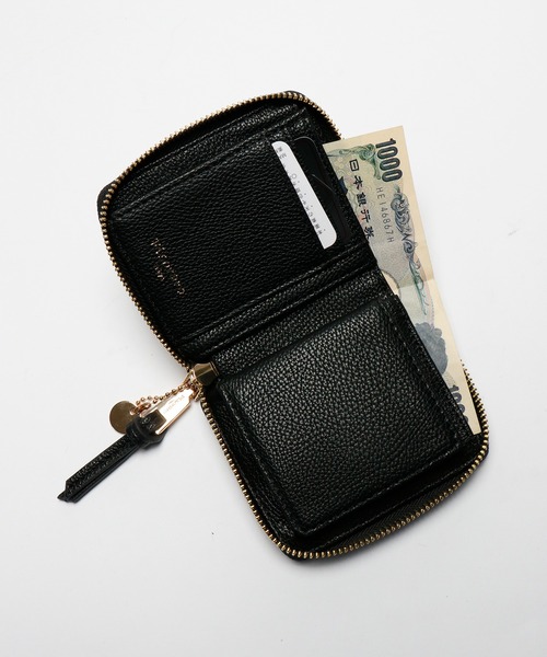 FUNALIVE（ファンアライブ）の「Pisoraro ハラコ　ラウンドファスナーミニ財布（財布・レディース・ホワイト系/ブラウン系/ホワイト系1/ホワイト系3/ホワイト系2/ブラウン系1・FREE）」の22枚目の写真