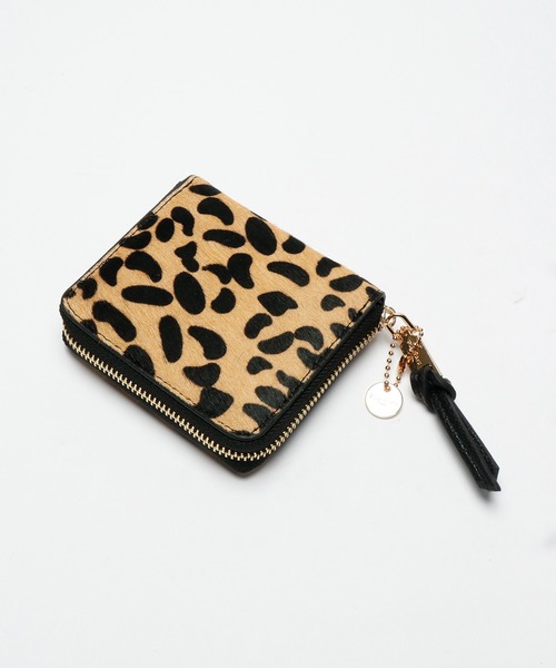 FUNALIVE（ファンアライブ）の「Pisoraro ハラコ　ラウンドファスナーミニ財布（財布・レディース・ホワイト系/ブラウン系/ホワイト系1/ホワイト系3/ホワイト系2/ブラウン系1・FREE）」の15枚目の写真