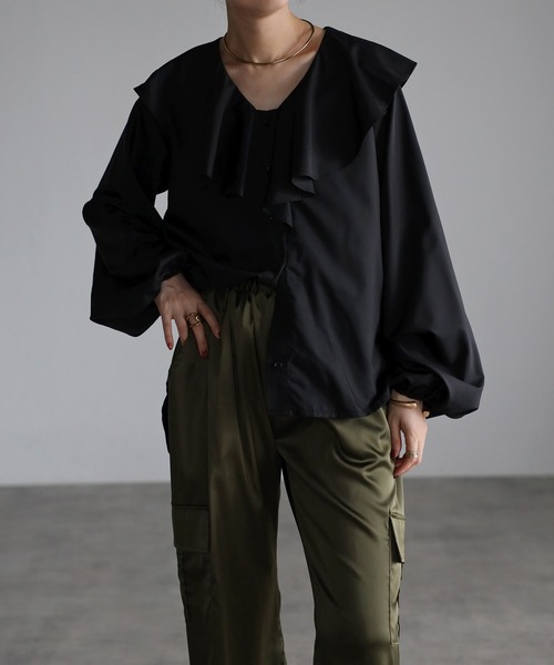 model：H158 着用サイズ：FREE