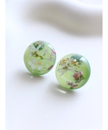 【chiguhagu】【chiguhagu】押花のピアス(MA)
