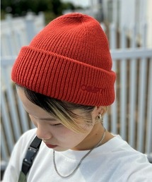 CAMP7 | 【CAMP7】サイドロゴ刺繍浅ワッチ(ニットキャップ/ビーニー)