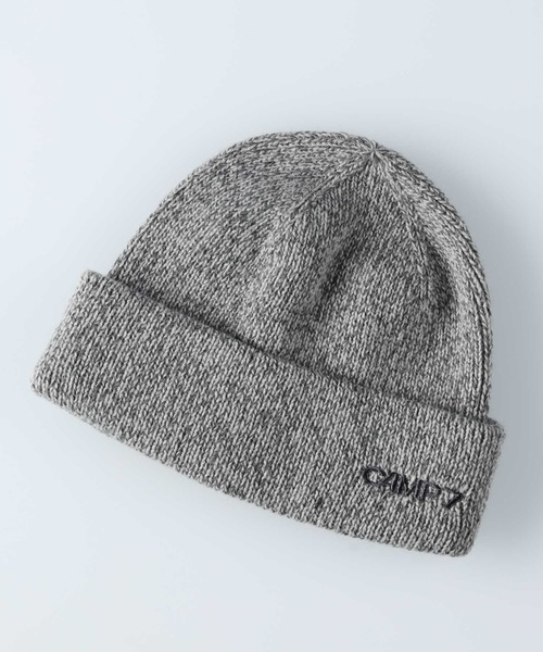 CAMP7（キャンプセブン）の「【CAMP7】サイドロゴ刺繍浅ワッチ（ニットキャップ/ビーニー・レディース・グレー/オレンジ/ブラック・フリー）」の6枚目の写真