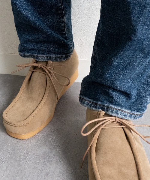 Fabby fabby（ファビィーファビィー）の「メンズボリュームモカシンシューズ（ブーツ・メンズ・ブラック/ベージュ・LARGE/MEDIUM）」の17枚目の写真