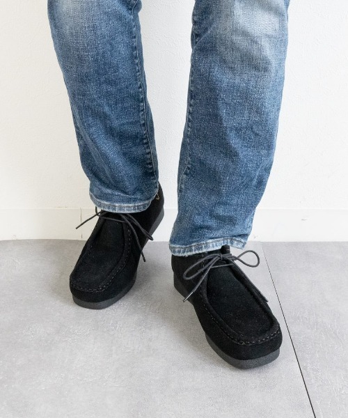 Fabby fabby（ファビィーファビィー）の「メンズボリュームモカシンシューズ（ブーツ・メンズ・ブラック/ベージュ・LARGE/MEDIUM）」の11枚目の写真