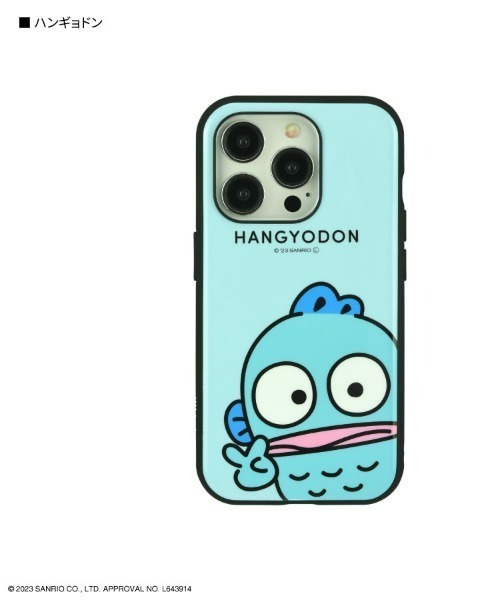 sanrio（サンリオ）の「sanrio/サンリオキャラクターズ　IIIIfit iPhone 15 Pro対応ケース（スマホケース/カバー・レディース・ベージュ/ライトブルー/ブラック/サックスブルー/ピンク・ONE SIZE）」の4枚目の写真