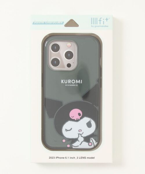 sanrio（サンリオ）の「sanrio/サンリオキャラクターズ　IIIIfit iPhone 15 Pro対応ケース（スマホケース/カバー・レディース・ベージュ/ライトブルー/ブラック/サックスブルー/ピンク・ONE SIZE）」の10枚目の写真