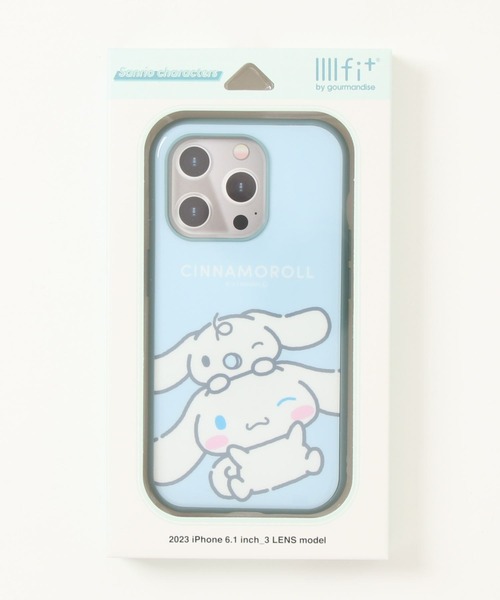 sanrio（サンリオ）の「sanrio/サンリオキャラクターズ　IIIIfit iPhone 15 Pro対応ケース（スマホケース/カバー・レディース・ベージュ/ライトブルー/ブラック/サックスブルー/ピンク・ONE SIZE）」の12枚目の写真