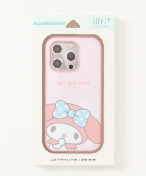 sanrio（サンリオ）の「sanrio/サンリオキャラクターズ　IIIIfit iPhone 15 Pro対応ケース（スマホケース/カバー・レディース・ベージュ/ライトブルー/ブラック/サックスブルー/ピンク・ONE SIZE）」の14枚目の写真