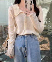 韓国」に該当するレディースのカーディガン/ボレロファッション