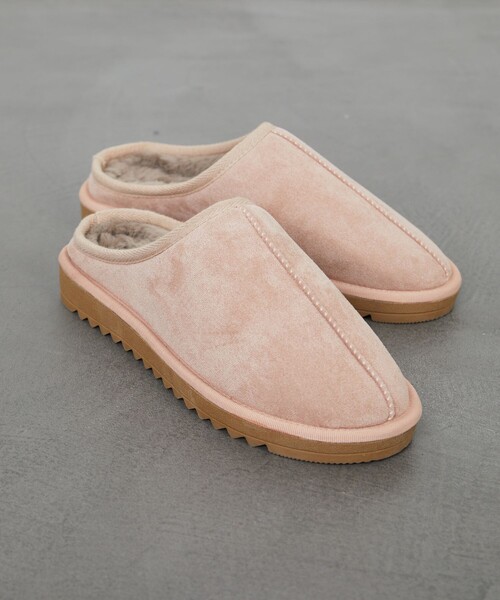 FREAK'S STORE（フリークスストア）の「限定展開　センターシーム モックシューズ（ムートン）（その他シューズ・レディース・グレー/ブラック/キャメル/ベージュ/ピンク・38/37/36）」の10枚目の写真