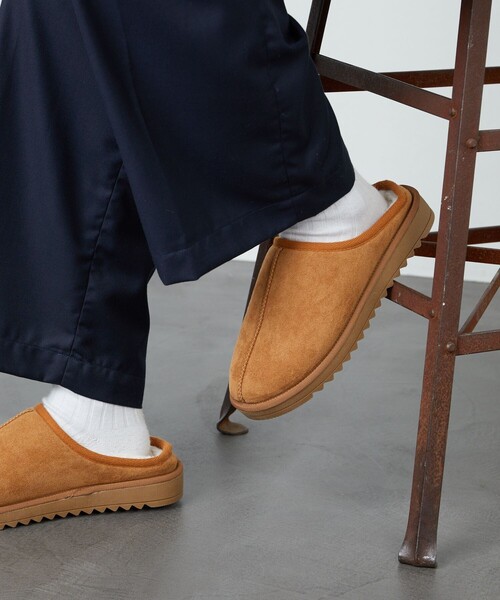 FREAK'S STORE（フリークスストア）の「限定展開　センターシーム モックシューズ（ムートン）（その他シューズ・レディース・グレー/ブラック/キャメル/ベージュ/ピンク・38/37/36）」の20枚目の写真