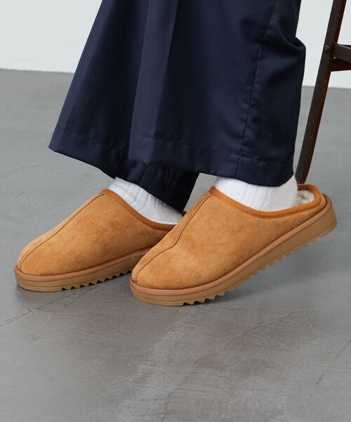 FREAK'S STORE（フリークスストア）の「限定展開　センターシーム モックシューズ（ムートン）（その他シューズ・レディース・グレー/ブラック/キャメル/ベージュ/ピンク・38/37/36）」の21枚目の写真