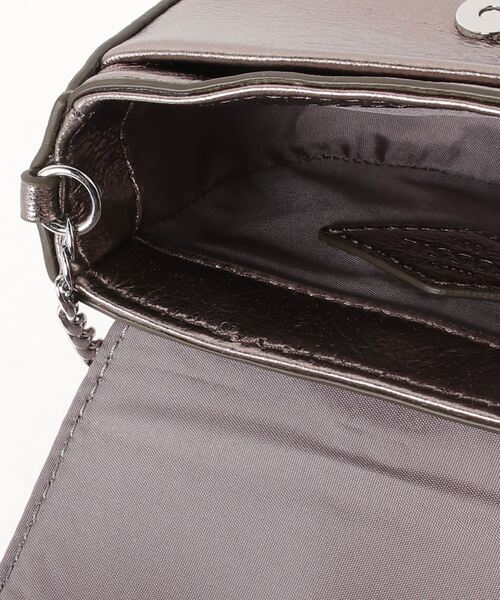 フォッシル 斜めがけバッグ レディース PU メタリックSHB3149043