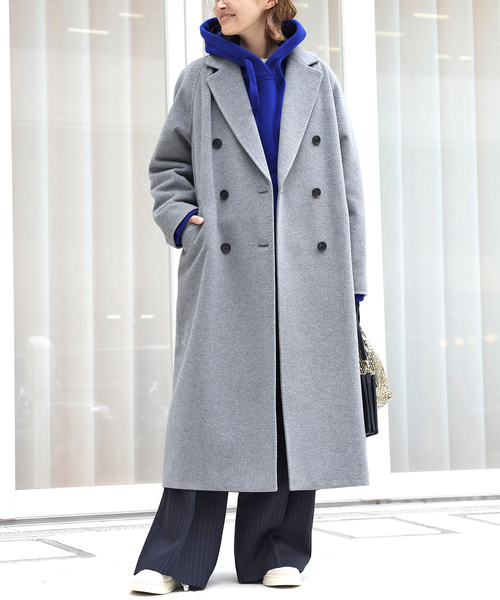 ロング ダブルコート（チェスターコート）｜Deuxieme Classe
