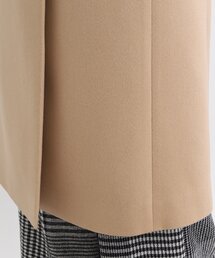 【新品】INDIVIカシミヤ入りウールロングコート INDIVI（インディヴィ）の「◇【日本製／インポート素材／2WAY