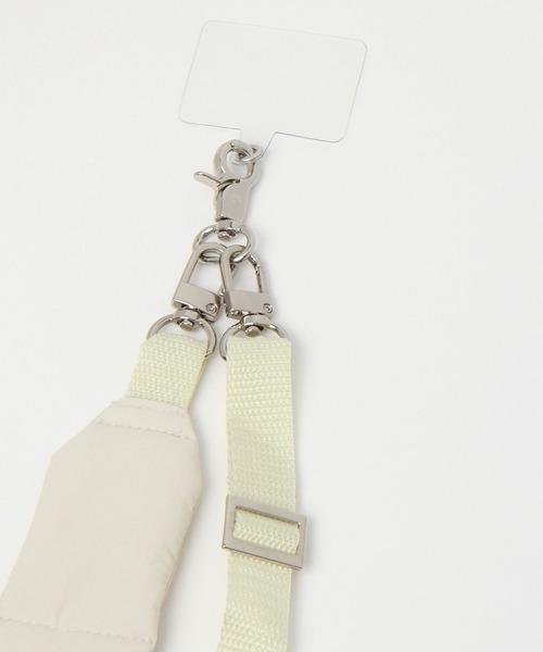 LEPSIM（レプシィム）の「キルトスマホストラップ　985928（スマホグッズ・レディース・ブルー/グレー/アイボリー・ONE SIZE）」の15枚目の写真