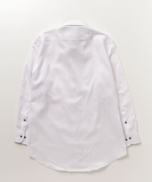 TOKYO SHIRTS（トウキョウシャツ）の「超形態安定ノーアイロン ボタンダウン 長袖ビジネスワイシャツ（ビジネスシャツ・メンズ・ライトピンク・首回り39cm-裄丈80cm/首回り43cm-裄丈82cm/首回り42cm-裄丈82cm/首回り39cm-裄丈84cm/首回り41cm-裄丈82cm/首回り43cm-裄丈86cm/首回り42cm-裄丈86cm/首回り41cm-裄丈86cm/首回り37cm-裄丈80cm/首回り37cm-裄丈84cm）」の6枚目の写真