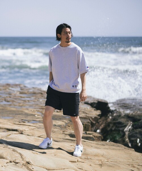 NIKE（ナイキ）の「NIKE SWIM / エッセンシャル 9"ボレーショーツ「水陸両用」（その他パンツ・メンズ・ブラック/オレンジ/サックスブルー・M/L/XL）」の6枚目の写真