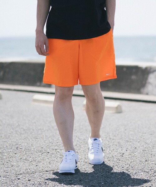 送料無料★NIKE SWIMエッセンシャル5\" バリショーツ水着 RED 送料無料☆NIKE SWIMエッセンシャル 5 バリショーツ水着RED