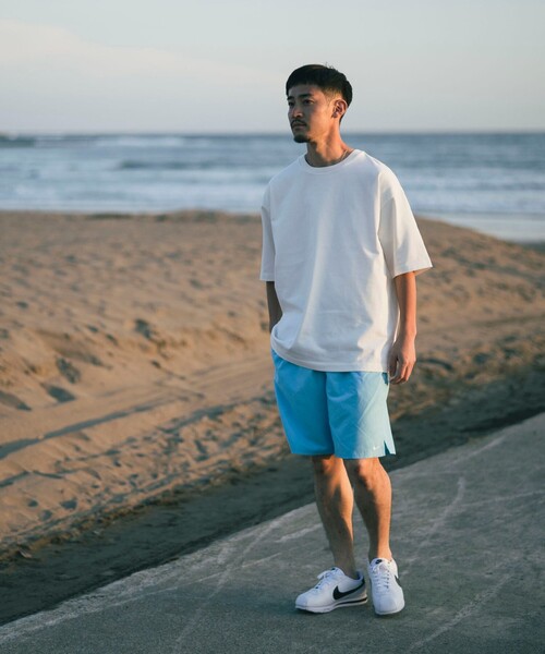 NIKE（ナイキ）の「NIKE SWIM / エッセンシャル 9"ボレーショーツ「水陸両用」（その他パンツ・メンズ・ブラック/オレンジ/サックスブルー・M/L/XL）」の16枚目の写真