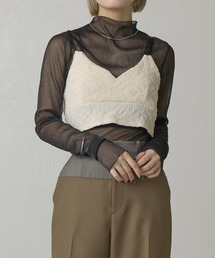 Lui's | ふくれチュールビスチェ(ベスト)