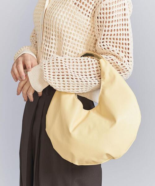 LE VERNIS（ル・ベルニ）の「＜LE VERNIS＞SCULPTURE バッグ S（ハンドバッグ・レディース・クリーム/ブラック・FREE）」の6枚目の写真