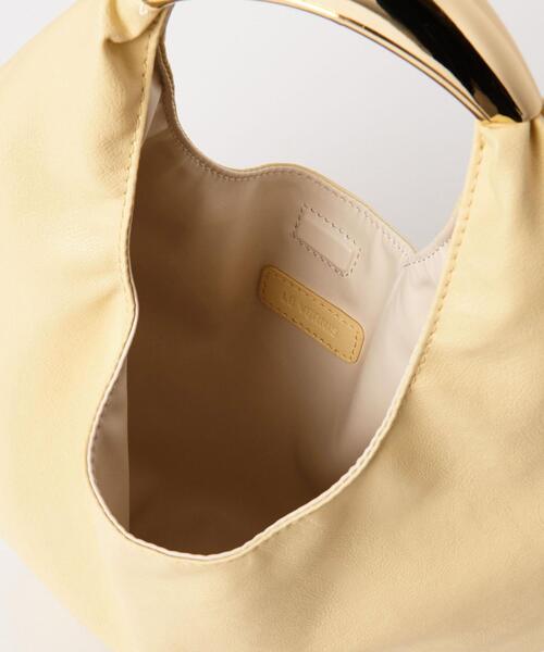 LE VERNIS（ル・ベルニ）の「＜LE VERNIS＞SCULPTURE バッグ S（ハンドバッグ・レディース・クリーム/ブラック・FREE）」の13枚目の写真