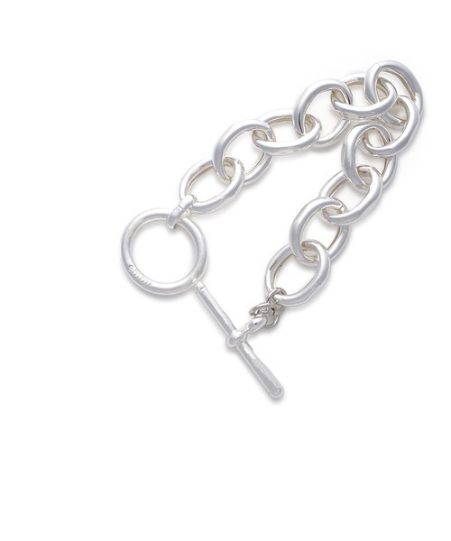 emmi（エミ）の「【emmi atelier】オーバルチェーンブレスレット（ブレスレット・レディース・ゴールド/シルバー・FREE）」の5枚目の写真