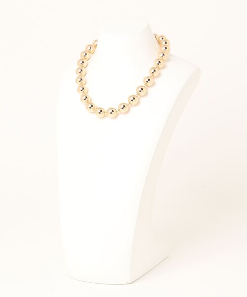 LOWRYS FARM（ローリーズファーム）の「ボールネックレス　994639（ネックレス・レディース・シルバー/ゴールド・FREE）」の3枚目の写真