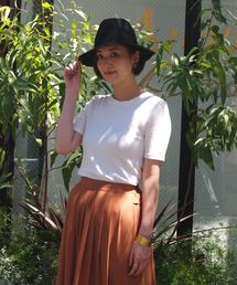 Another Edition | リブショートスリーブTシャツ/AEBC　リブ　SSLTee◆(Tシャツ/カットソー)