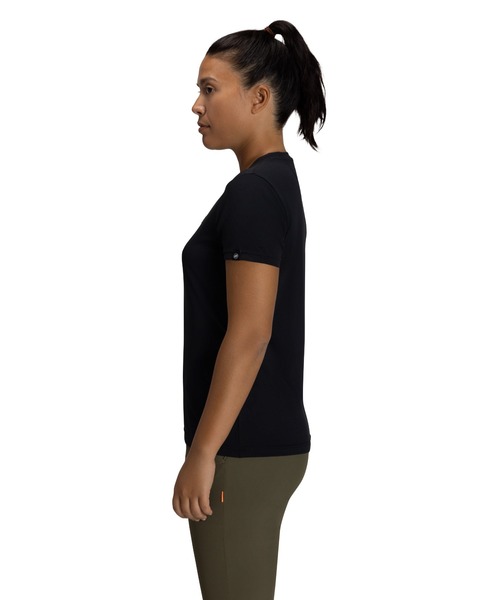 Mammut(マムート)の「マムート エッセンシャル Tシャツ AF ウィメン / Mammut Essential T-Shirt AF Women(Tシャツ/カットソー・レディース・Black/White/ブラック/ネイビー/ホワイト・MEDIUM/SMALL/LARGE/X-LARGE)」の7枚目の写真