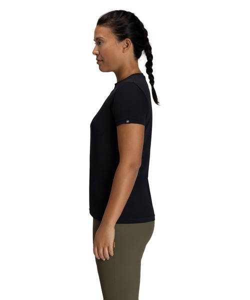 Mammut(マムート)の「マムート エッセンシャル Tシャツ AF ウィメン / Mammut Essential T-Shirt AF Women(Tシャツ/カットソー・レディース・Black/White/ブラック/ネイビー/ホワイト・MEDIUM/SMALL/LARGE/X-LARGE)」の12枚目の写真