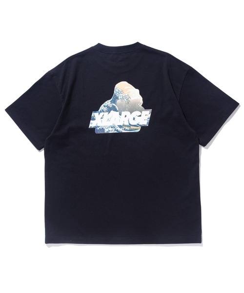 完売必須 大人気 XLARGE AROUND THE WORLD LOGO S/S TEE 刺繍◎ 完売必須 大人気 XLARGE AROUND THE WORLD LOGO S/S TEE 刺繍