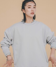 THE SHOP TK  | 【ユニセックスでおすすめ】カルゼダンボールプルオーバー(Tシャツ/カットソー)