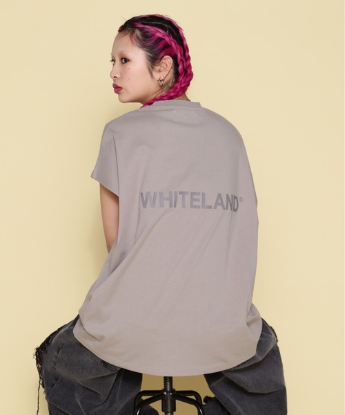 WHITELAND（ホワイトランド）の「【WEB&DEPOT限定】WHITELAND/ホワイトランド/OWL/LOGO NS（タンクトップ・レディース・ブラック/ホワイト/カーキ・M/L）」の3枚目の写真