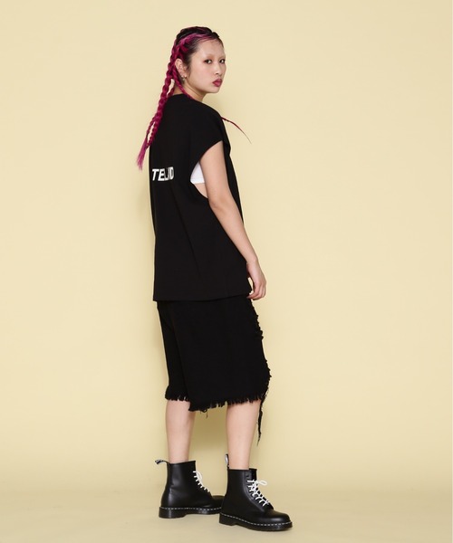 WHITELAND（ホワイトランド）の「【WEB&DEPOT限定】WHITELAND/ホワイトランド/OWL/LOGO NS（タンクトップ・レディース・ブラック/ホワイト/カーキ・M/L）」の9枚目の写真