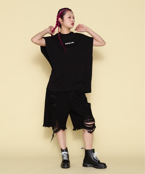 WHITELAND（ホワイトランド）の「【WEB&DEPOT限定】WHITELAND/ホワイトランド/OWL/LOGO NS（タンクトップ・レディース・ブラック/ホワイト/カーキ・M/L）」の10枚目の写真