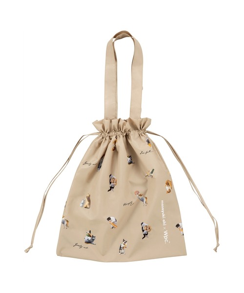 Wpc.（ダブリュピーシー）の「沖昌之×Wpc. トートバッグ（トートバッグ・レディース・ベージュ/オフホワイト・FREE）」の2枚目の写真