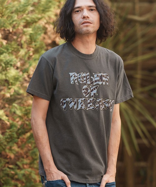 ヴィンテージTシャツ 50%OFF【CAMBIO(カンビオ)】 ヴィンテージロックT風カレッジT